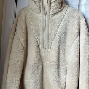 JoyLab Cream Fleece Jacket